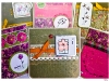 conjunto tarjetas scrapbooking